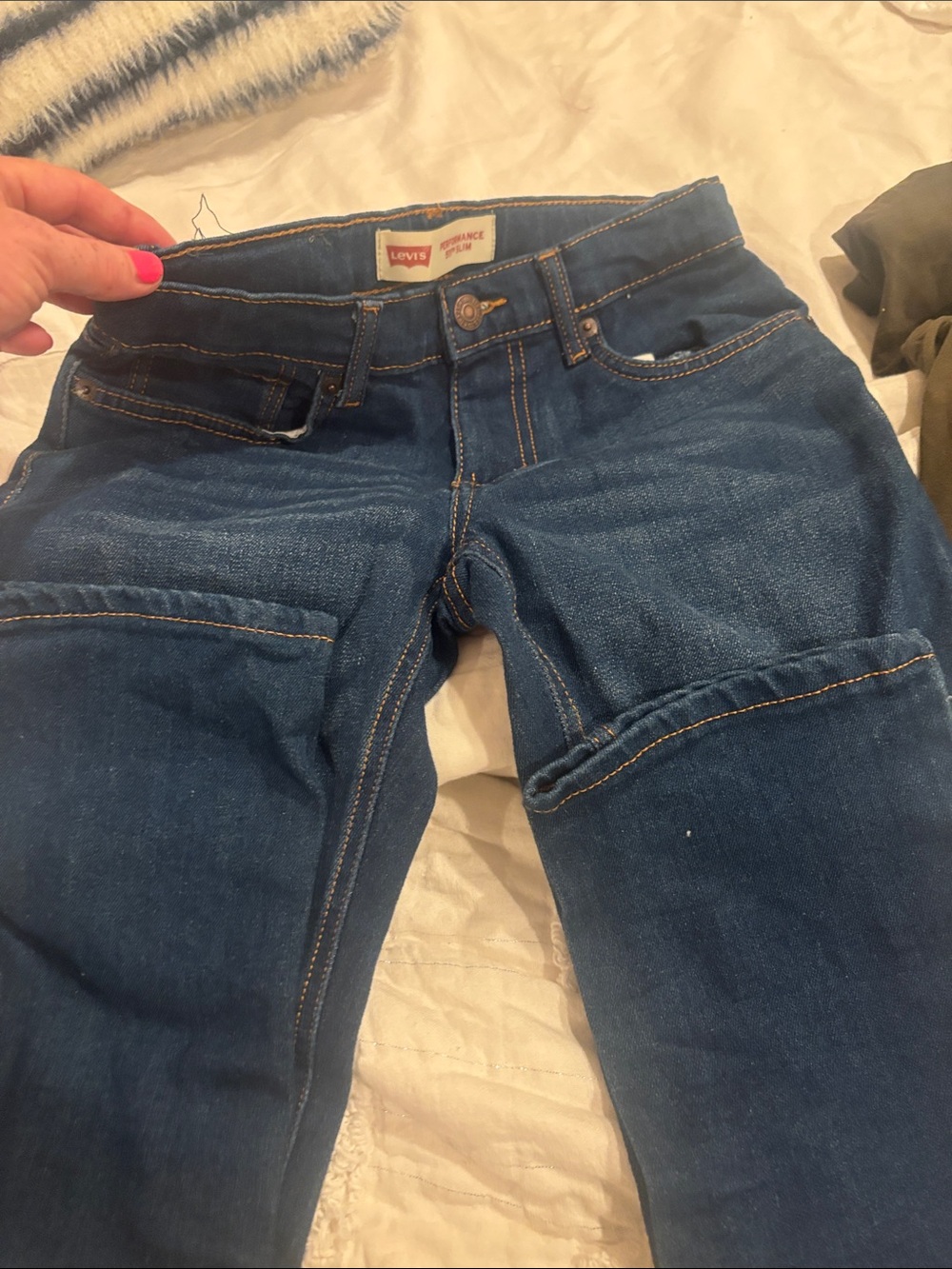 Levi's Women's Dark Blue Skinny Jeans